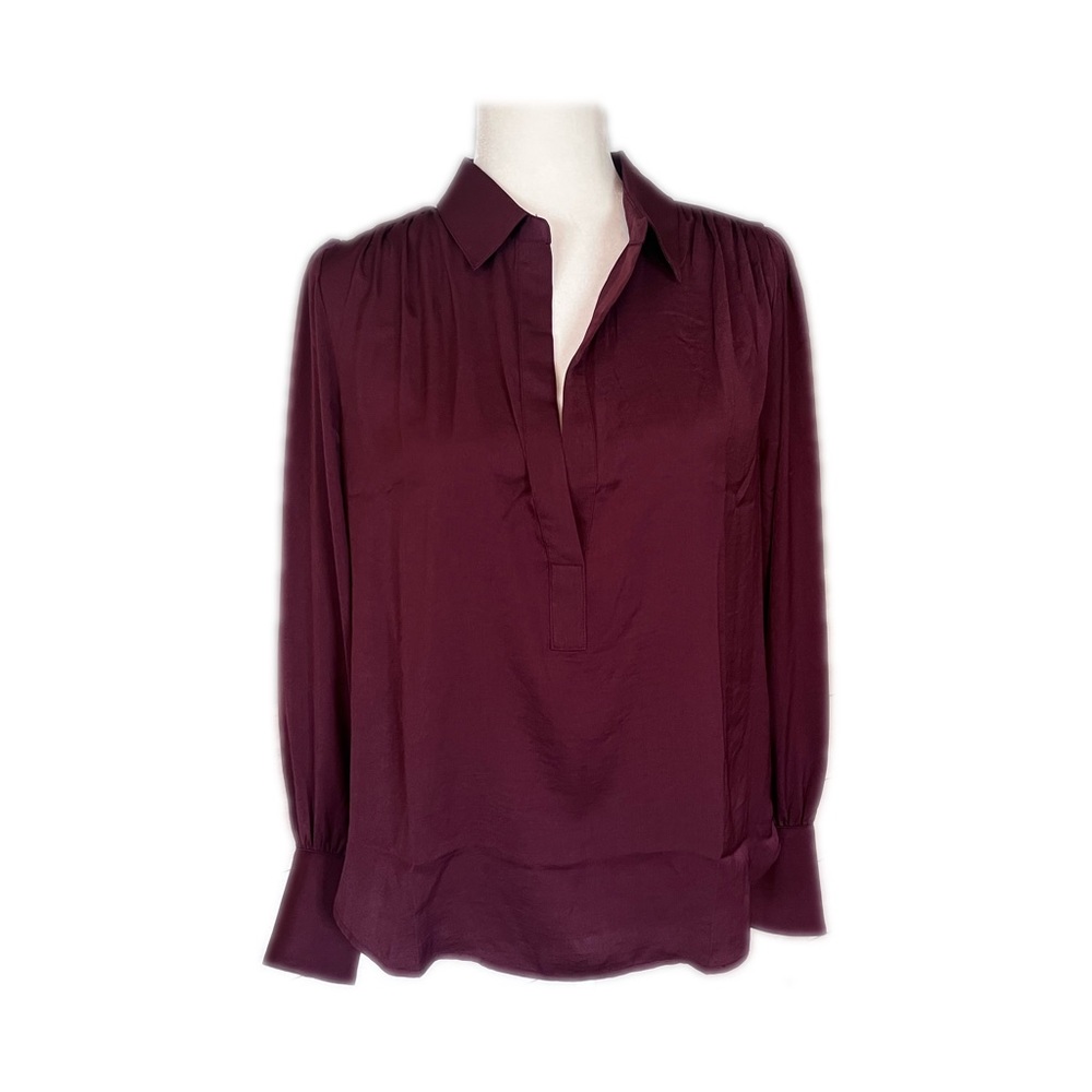 Banana Republic NWT Burgandy Blouse